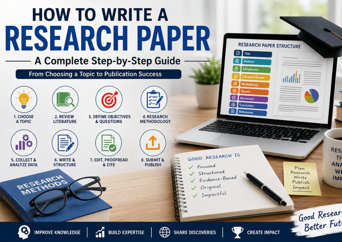 How to Write a Research Paper: A Complete Step-by-Step Guide